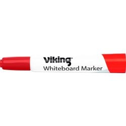 Pennarello per lavagna bianca Viking WBM 2.5 punta tonda rossa