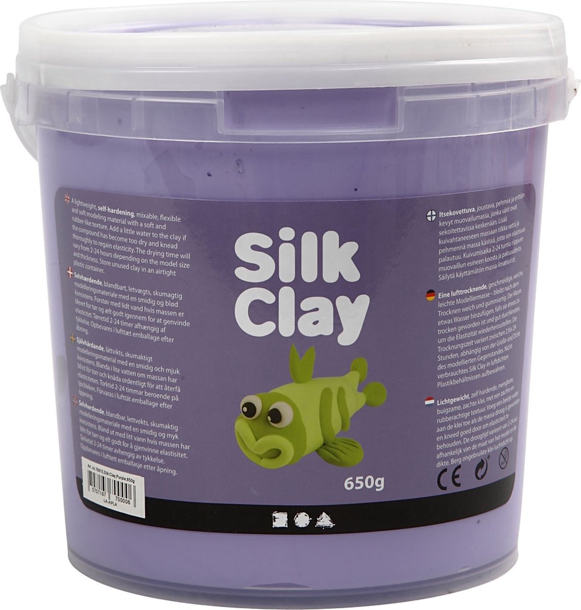 Silk Clay Purple, 650gr.