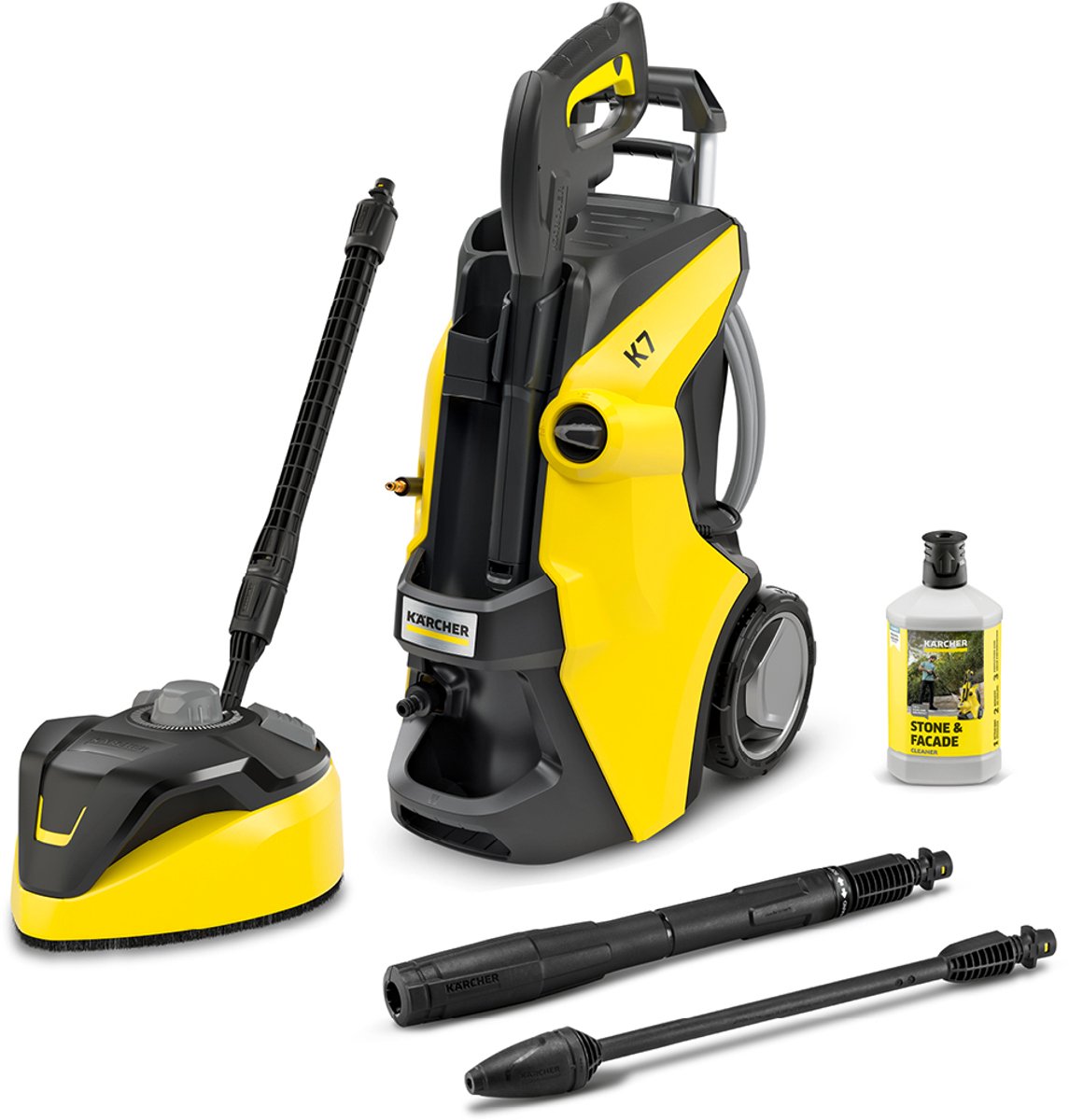 Idropulitrice Kärcher k7 premium power flex home 180 bar 600 l h 3000 w con t 7 e tubo 10 m