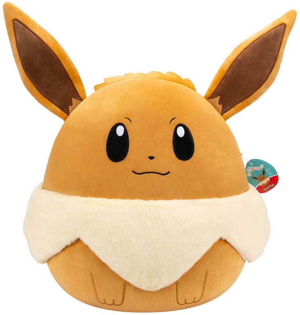 Peluche pokémon Squishmallows - eevee, 50cm