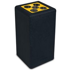Pattumiera Brickbin 561676 nero 65l
