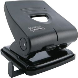 Perforatore a 2 fori rapesco germ-savvy nero