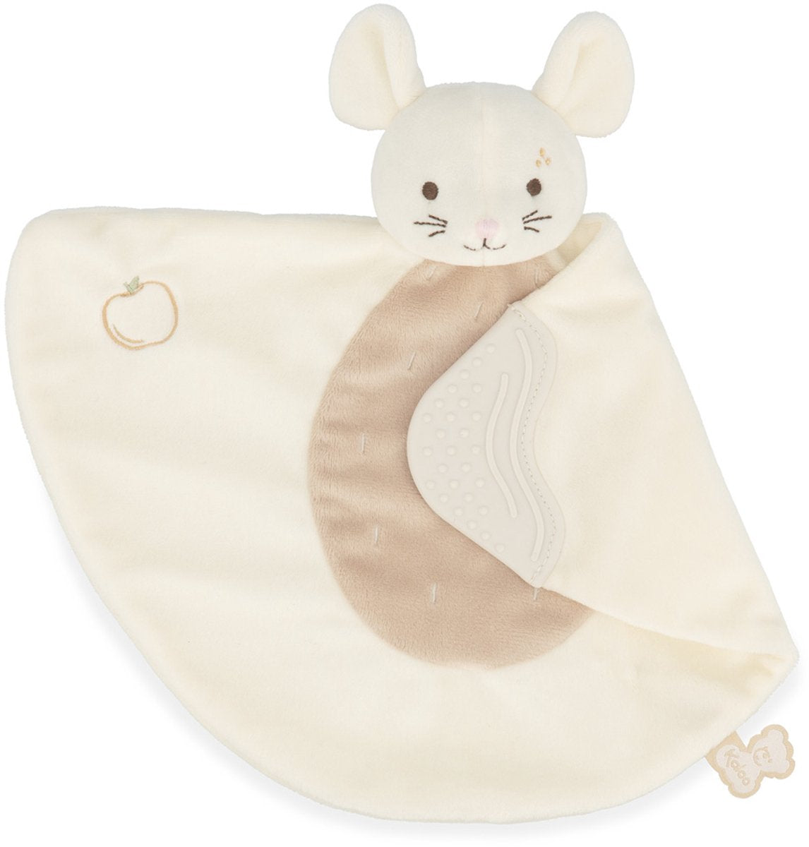 Kaloo grignoti - bijtspeelgoed - knuffeldoek - muis
