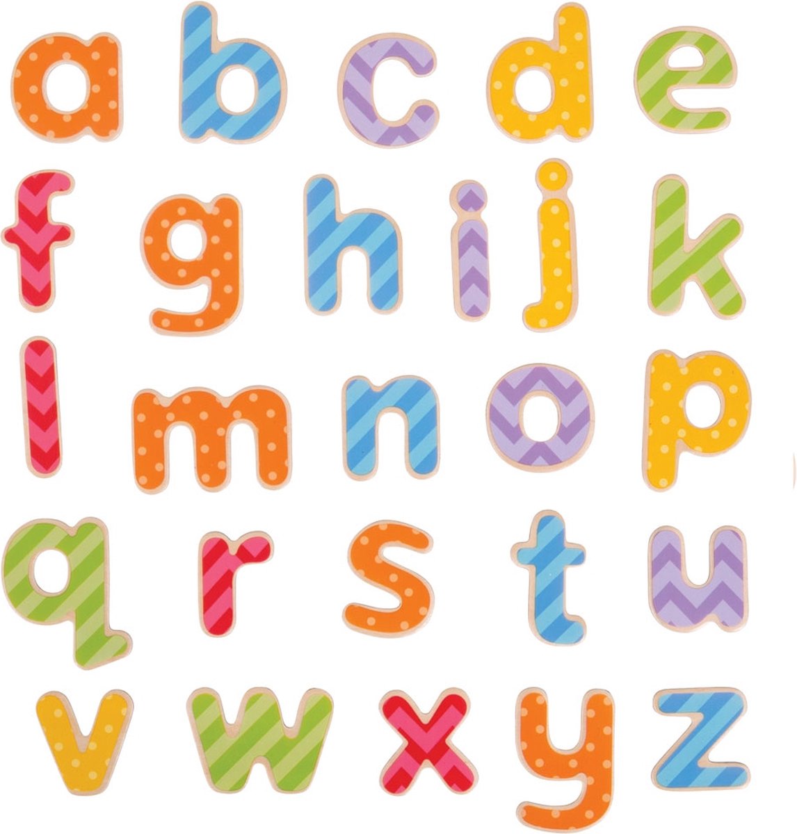 Letras magnéticas Bigjigs (minúsculas)