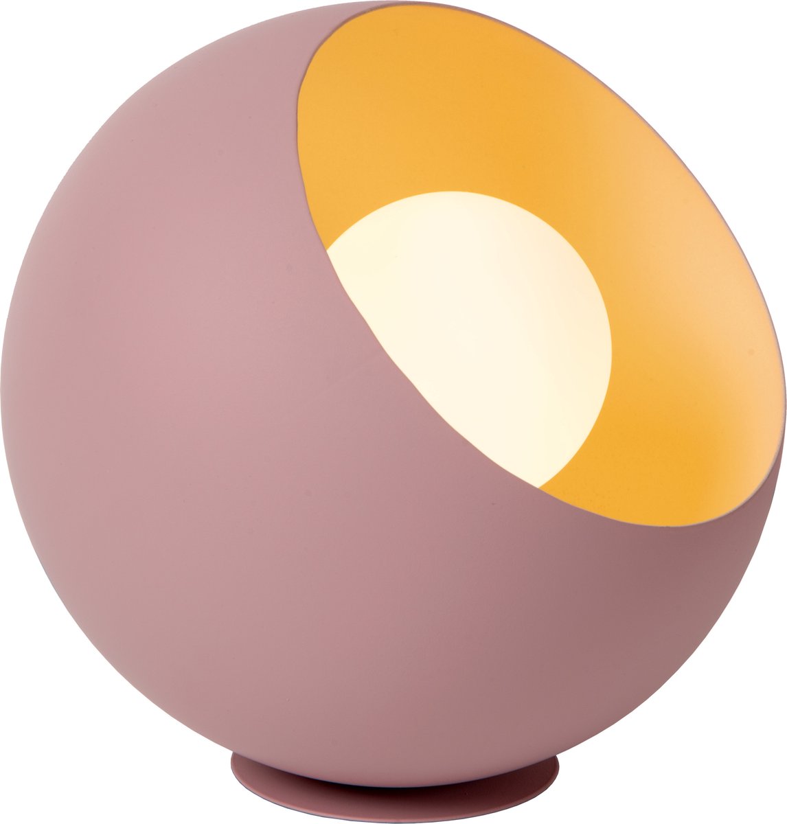 Lucide doredos - lámpara de mesa - ø 20 cm - 1xe27 - rosa