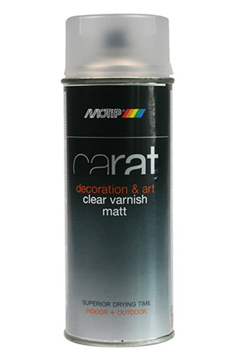 Motip 1051958 - barniz transparente mate carat spray 400 ml | 1 pieza