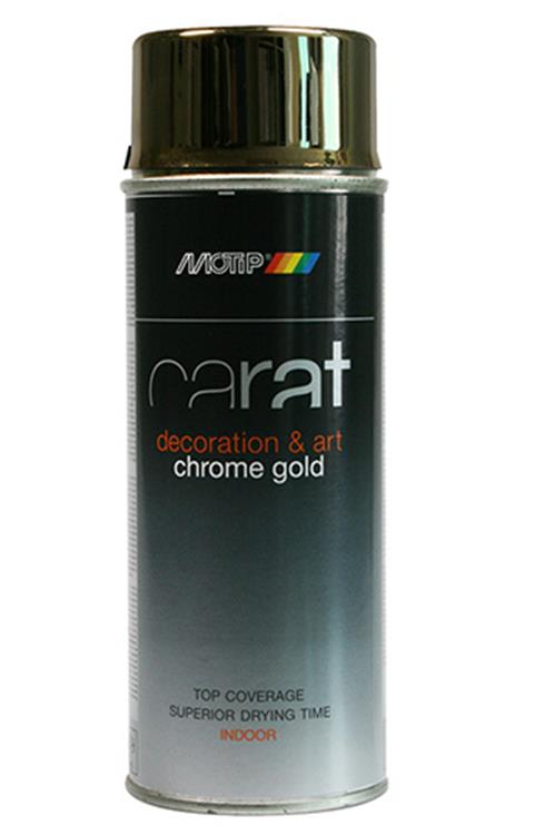 Motip 1051962 - spray oro cromo quilates bote 400 ml | 1 pieza
