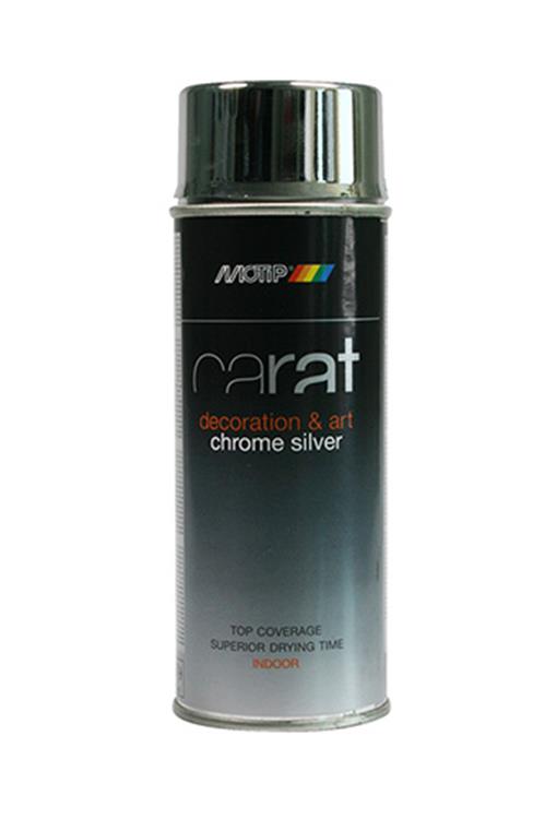 Motip 1051963 - carat chrome silver spuitbus 400 ml | 1 stuks