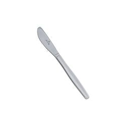 Resistance lunch knives stainless steel silver colored 12 pieces