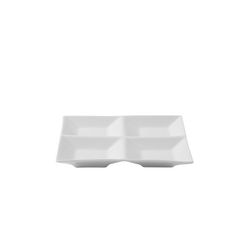 Fijn servies 600005.050 15 x 15 cm crèmekleurig 8 stuks