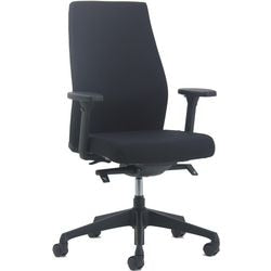 Silla oficina euroseats torino tela npr negro