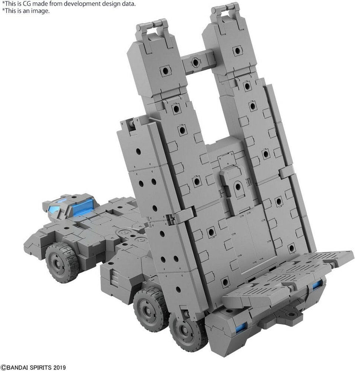 Bandai Namco Bandai Gundam 30mm kit modello in plastica 1 144 veicolo con armamento esteso personalizza kit modello versione portante