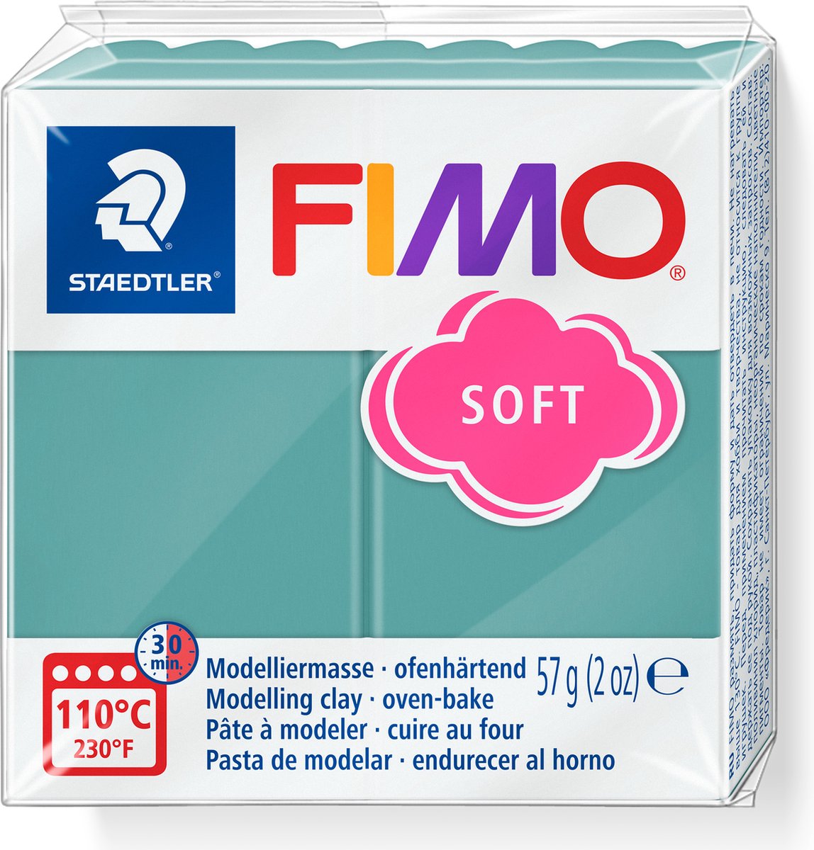 Arcilla de modelar blanda Fimo 57 g ola del mar