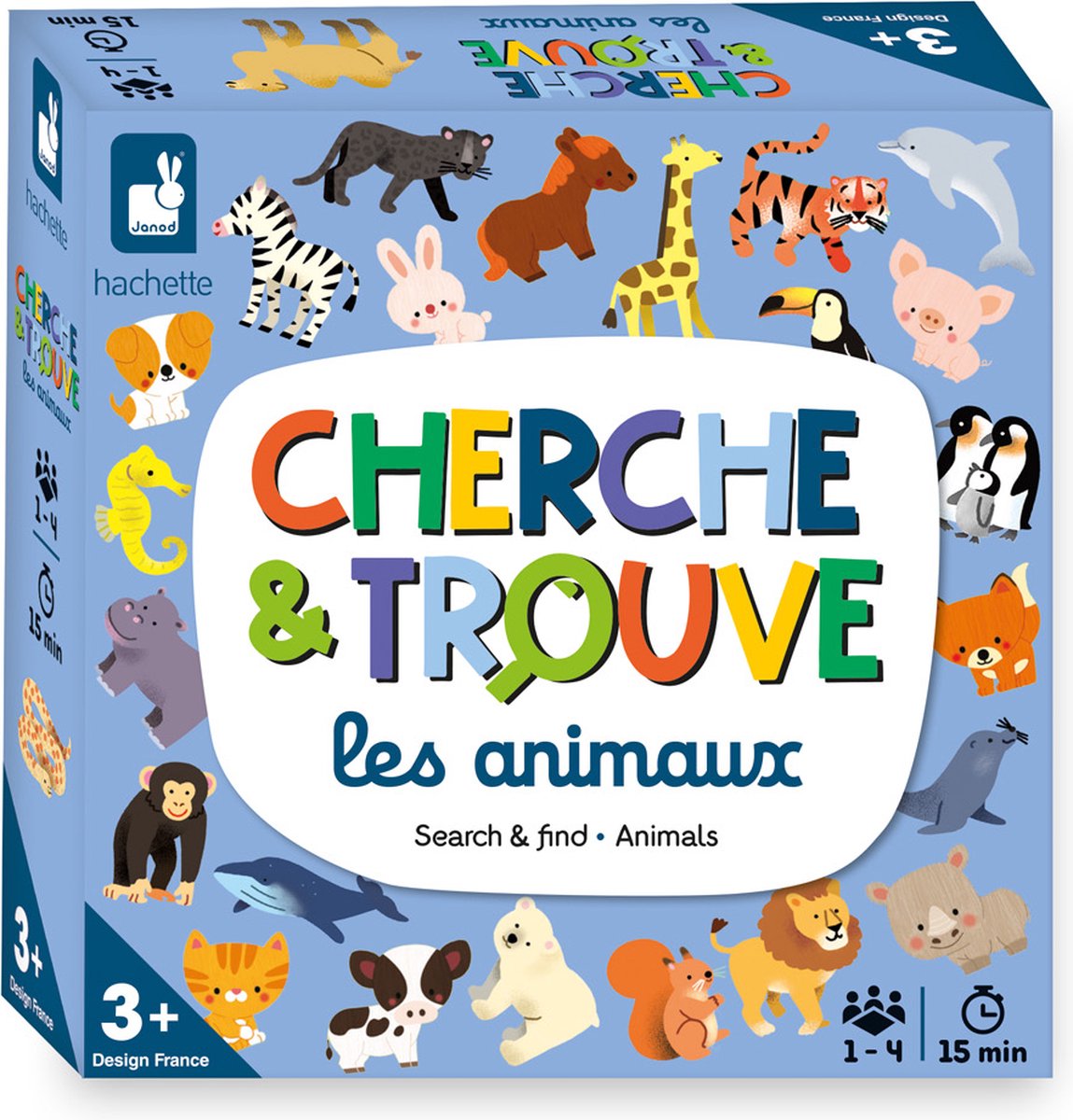 Janod - gioco - cerca e trova - animali