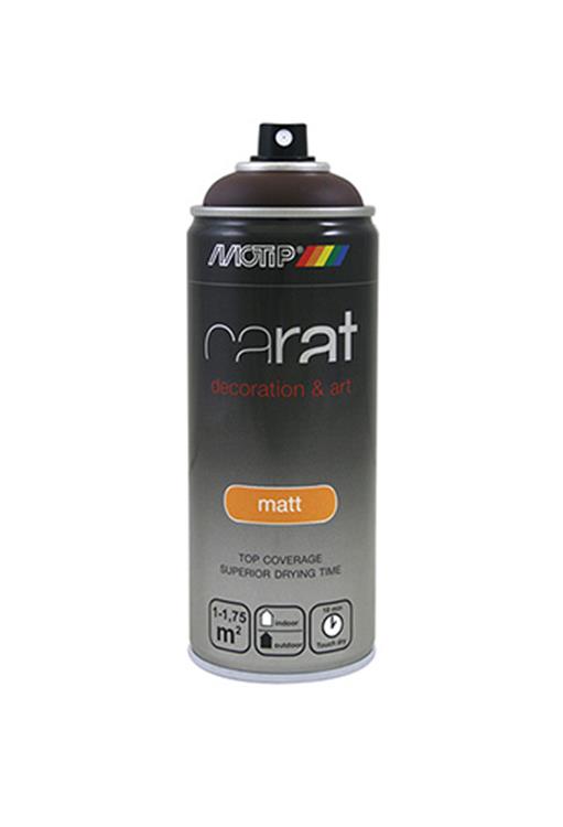 Motip 1054625 - 08051 quilates marrón chocolate mate 400 ml | 1 pieza