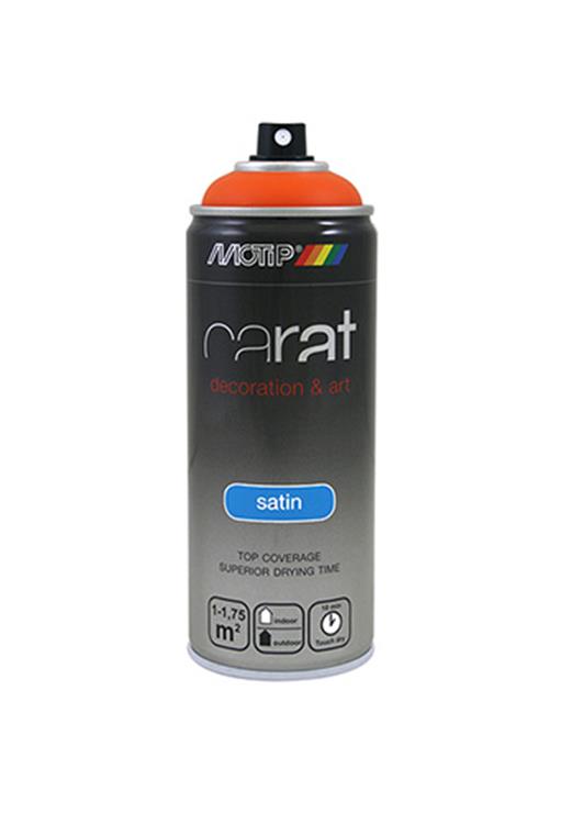 Motip 1054613 - 08062 carat satin traffic orange 400 ml | 1 stuks