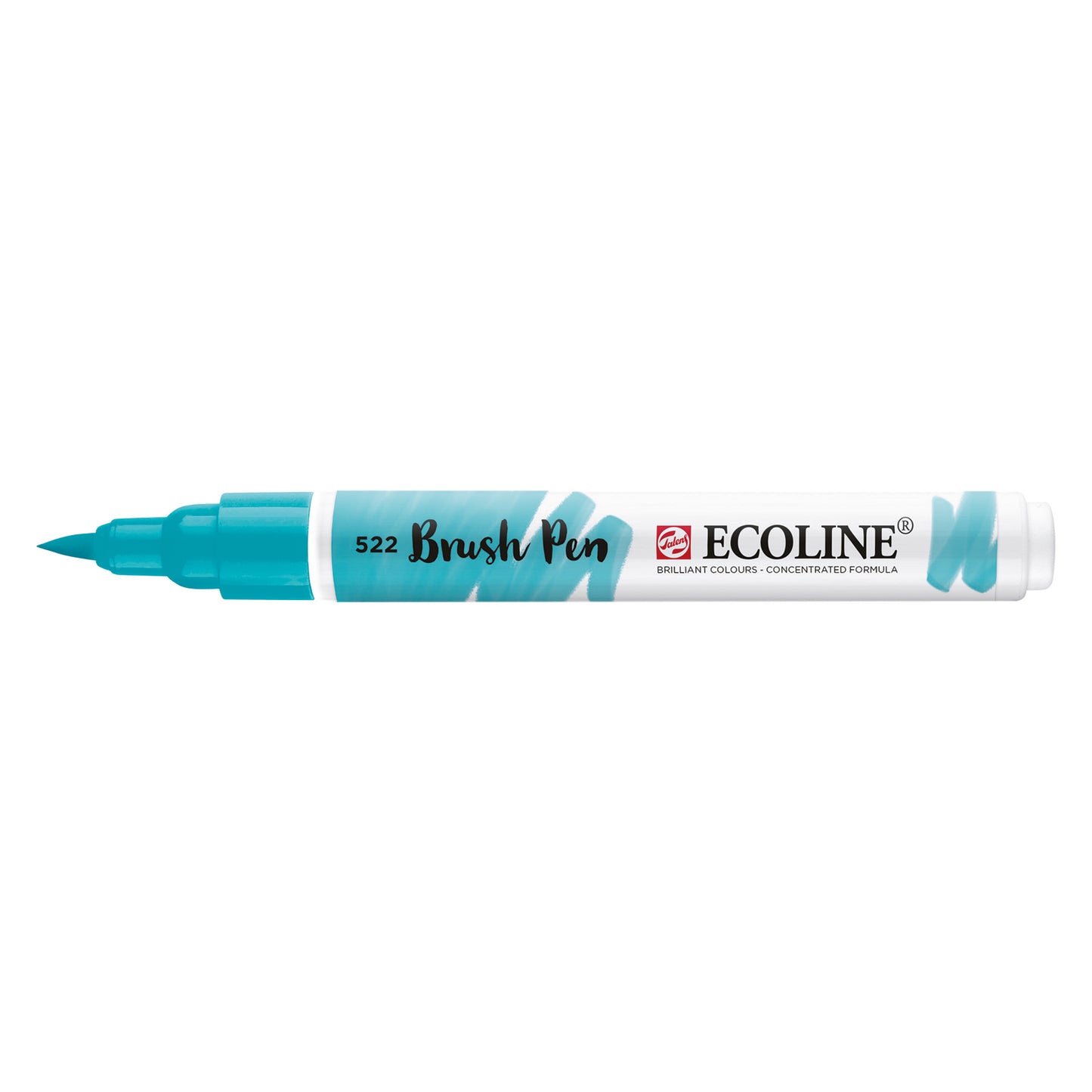 Ecoline • penna a pennello blu turchese 522
