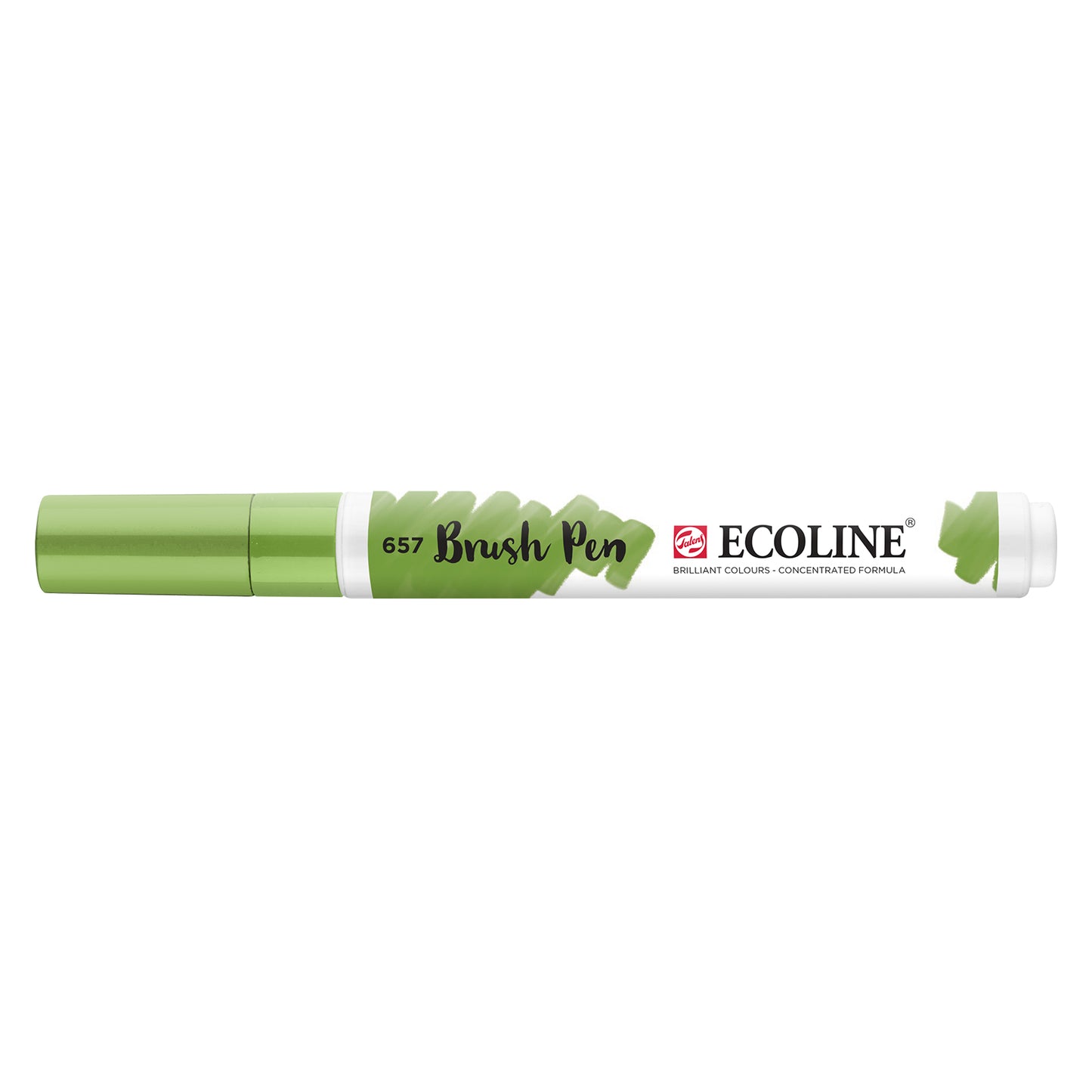 Ecoline • pincel verde bronce 657