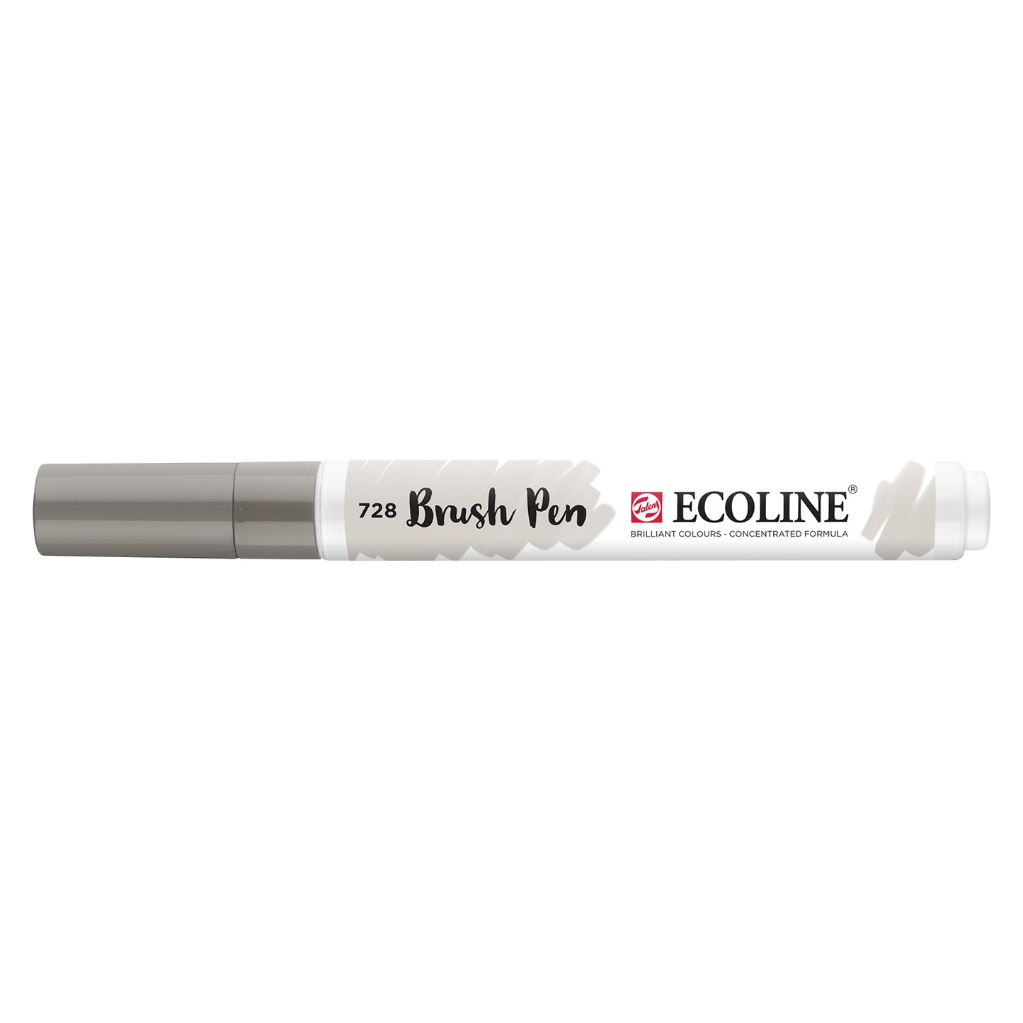 Ecoline • penna a pennello grigio caldo chiaro 728
