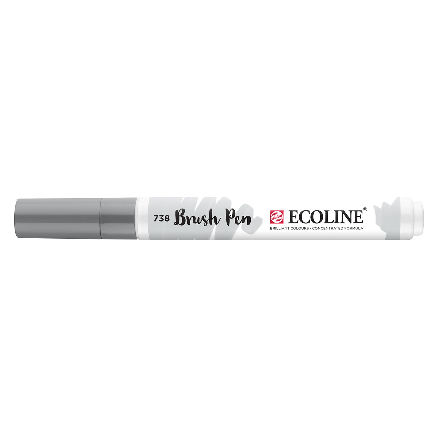Ecoline • penna a pennello grigio freddo chiaro 738