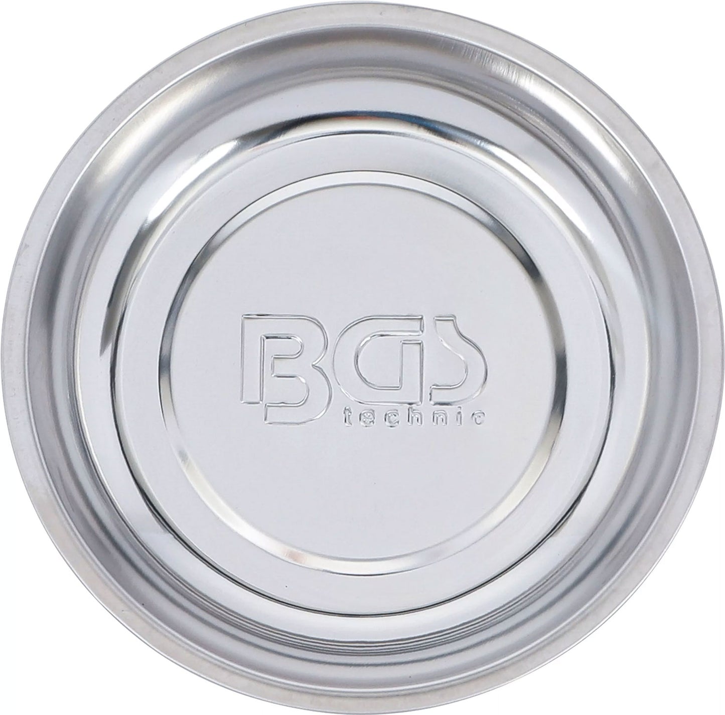 Bgs technic bandeja de retención magnética de acero inoxidable ø 150 mm