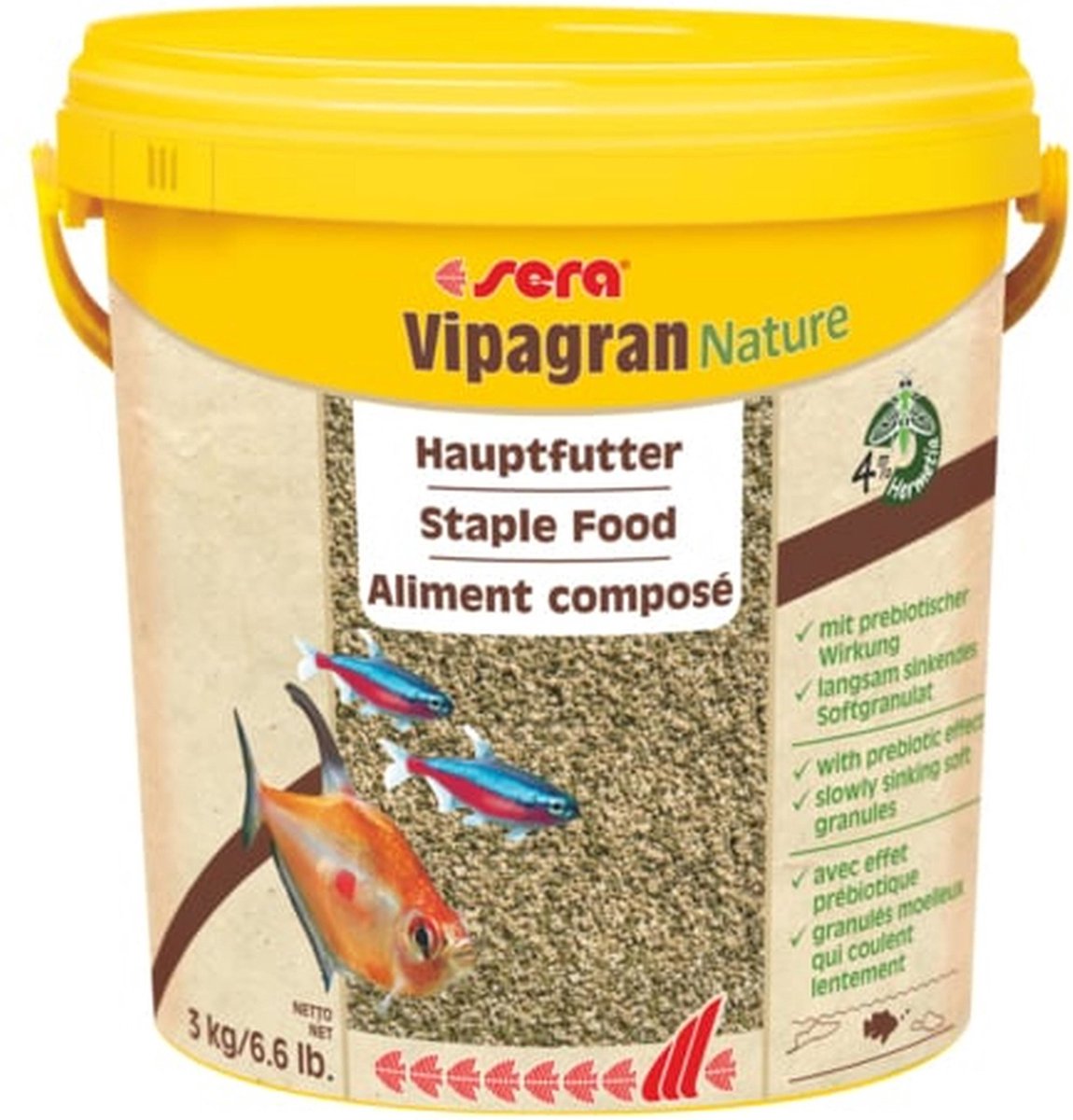 Sera vipagran nature 10000 ml - mangime per pesci d'acquario