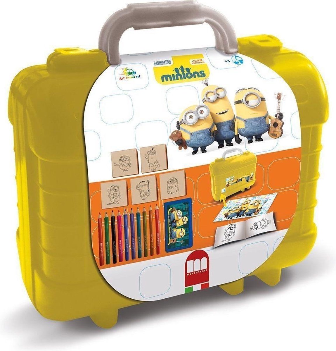 Multiprint Minions Travel Stamping Color Case