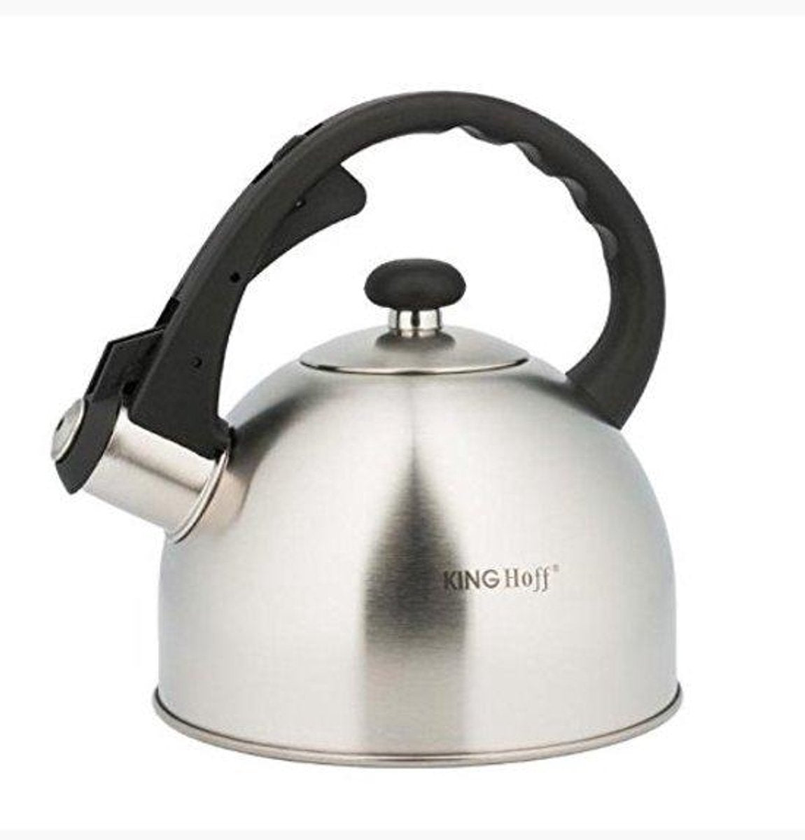 Bollitore a fischio Kinghoff 1323 - 2l - acciaio inossidabile - tutte le fonti di calore