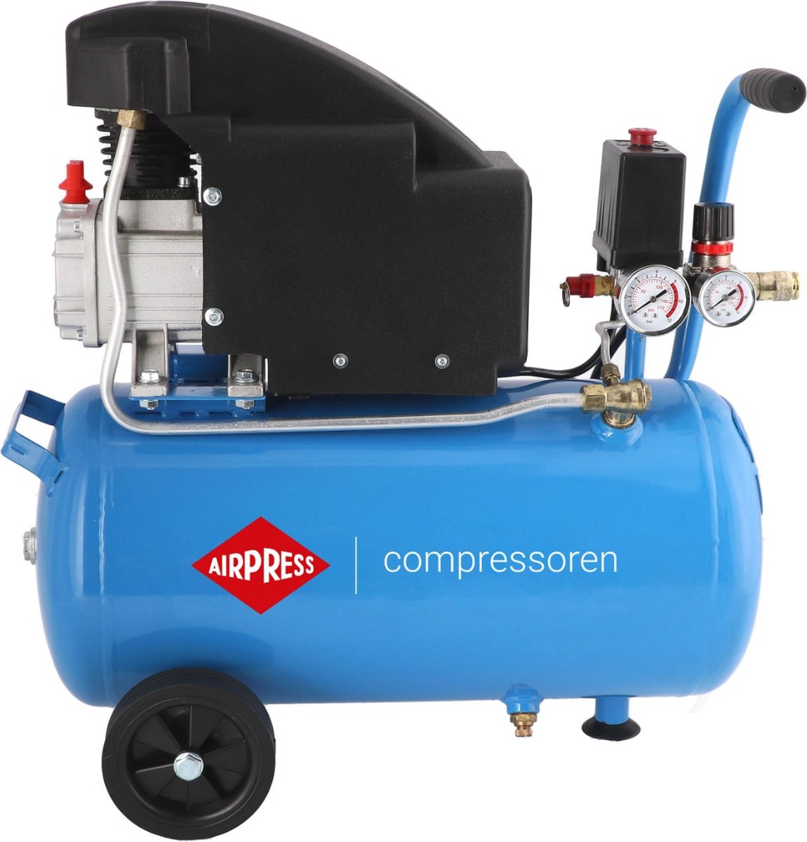 Compressore Airpress hl 150-24 8 bar 1,5 hp 1,1 kw 120 l min 24 l