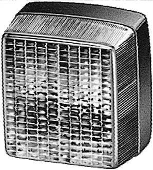 Lampada della nebbia Hella 97x97mm F.PKW U.Kombi