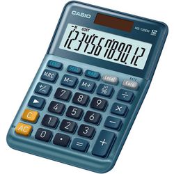 Máquina de rekerning Casio MS-120em azul