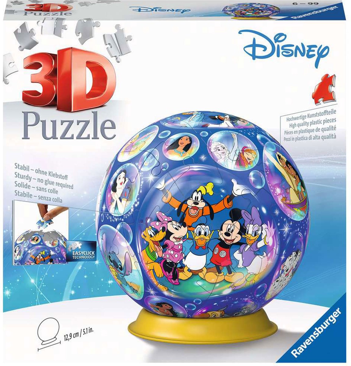 Puzzle Ravensburger Personaggi Disney 72 pezzi
