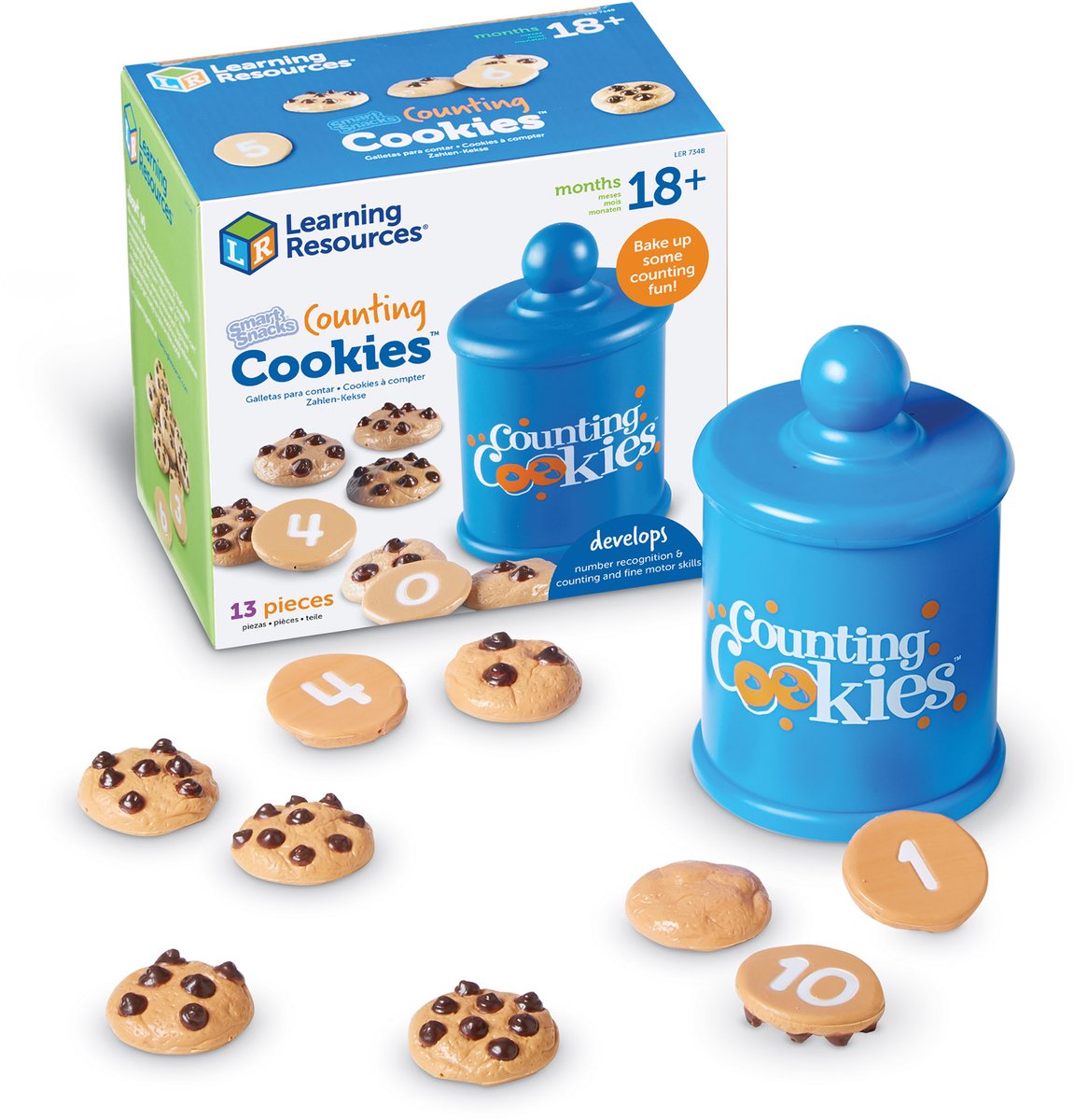Risorse didattiche smart snacks® counting cookies™ - 1+