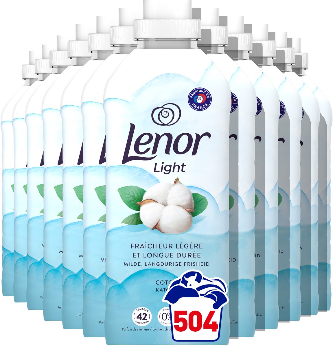 Ammorbidente Lenor Cotton Fresh - 12 x 42 lavaggi