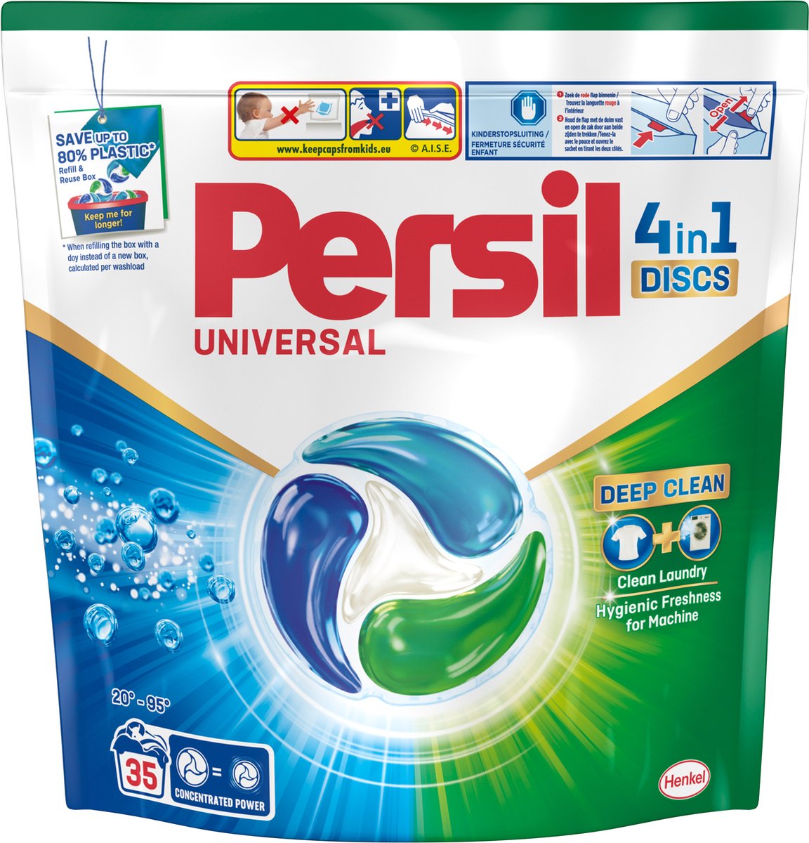Dischi Persil universali - capsule lavaggio - 35 lavaggi