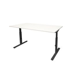 Scrivania Schavenburg linesto plus bianco nero
