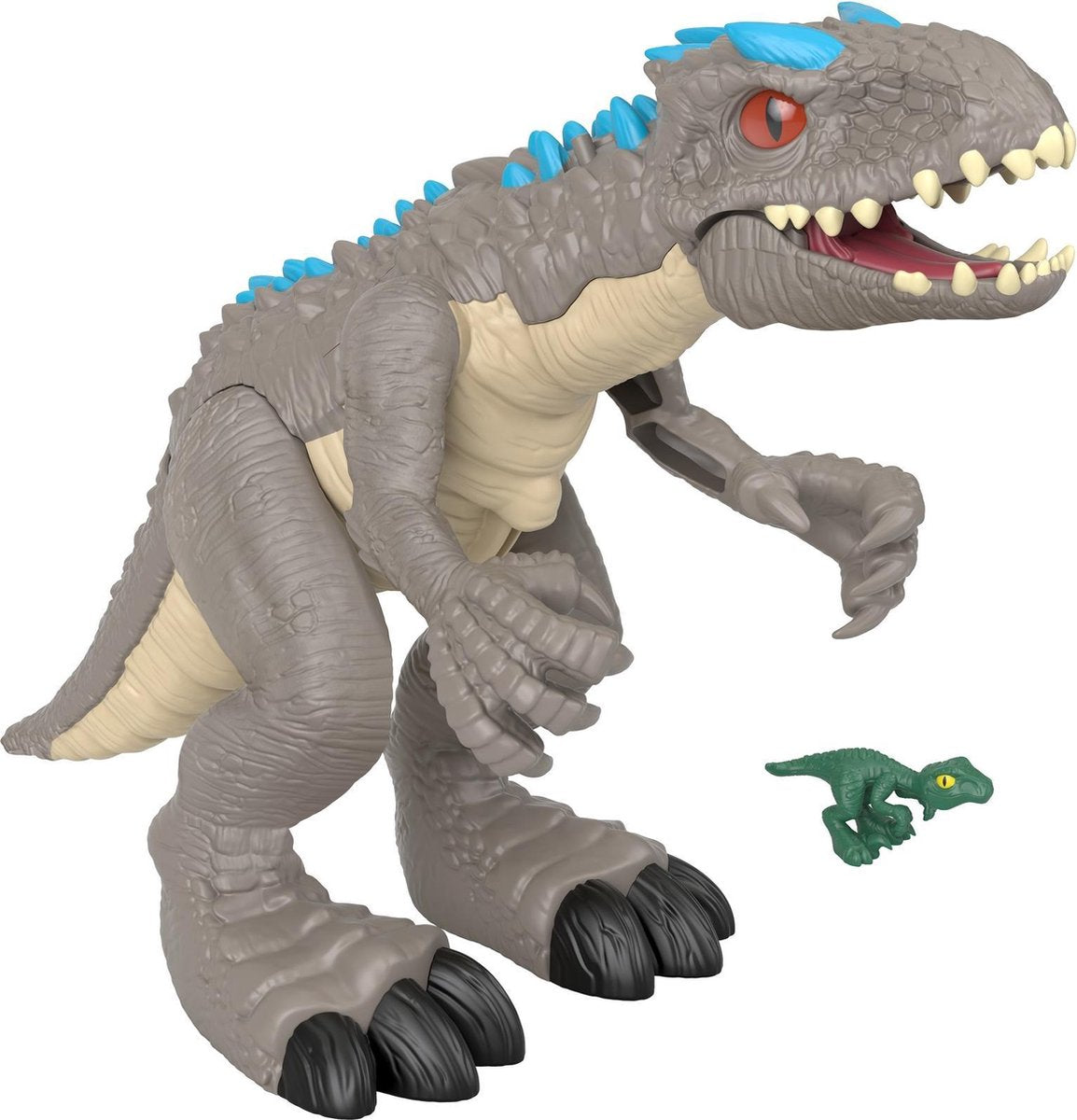 Imaginext Jurassic World palpitando a Indominus Rex