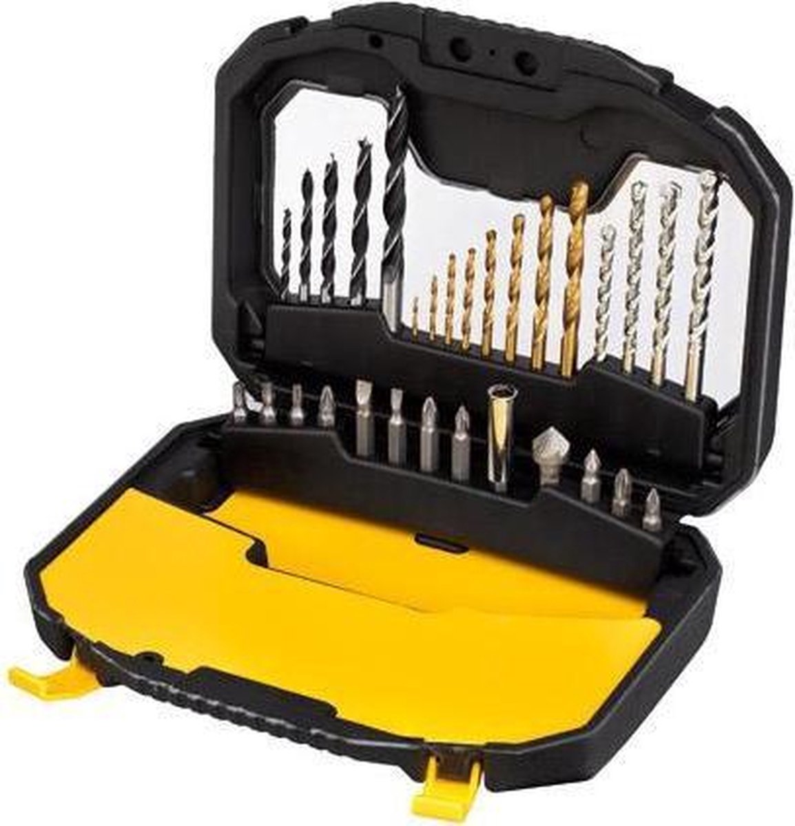 Stanley serie sta7183 - set trapano e punte - 30 pezzi - supporto magnetico