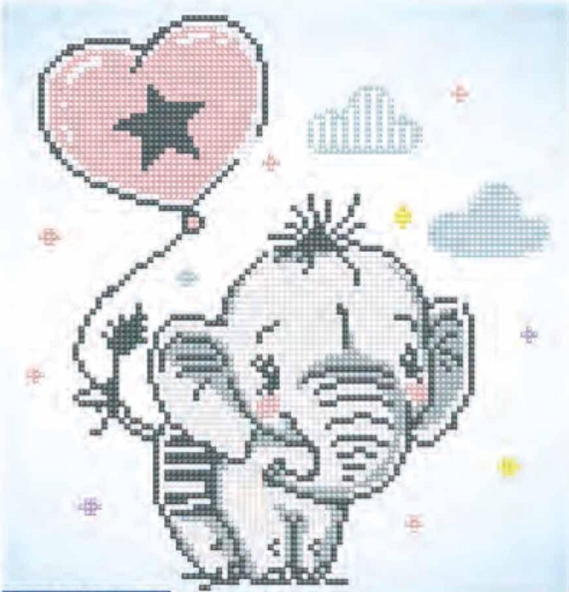 Diamond dotz® diamond dotz� sweet trunks - diamond painting (28x30 cm)