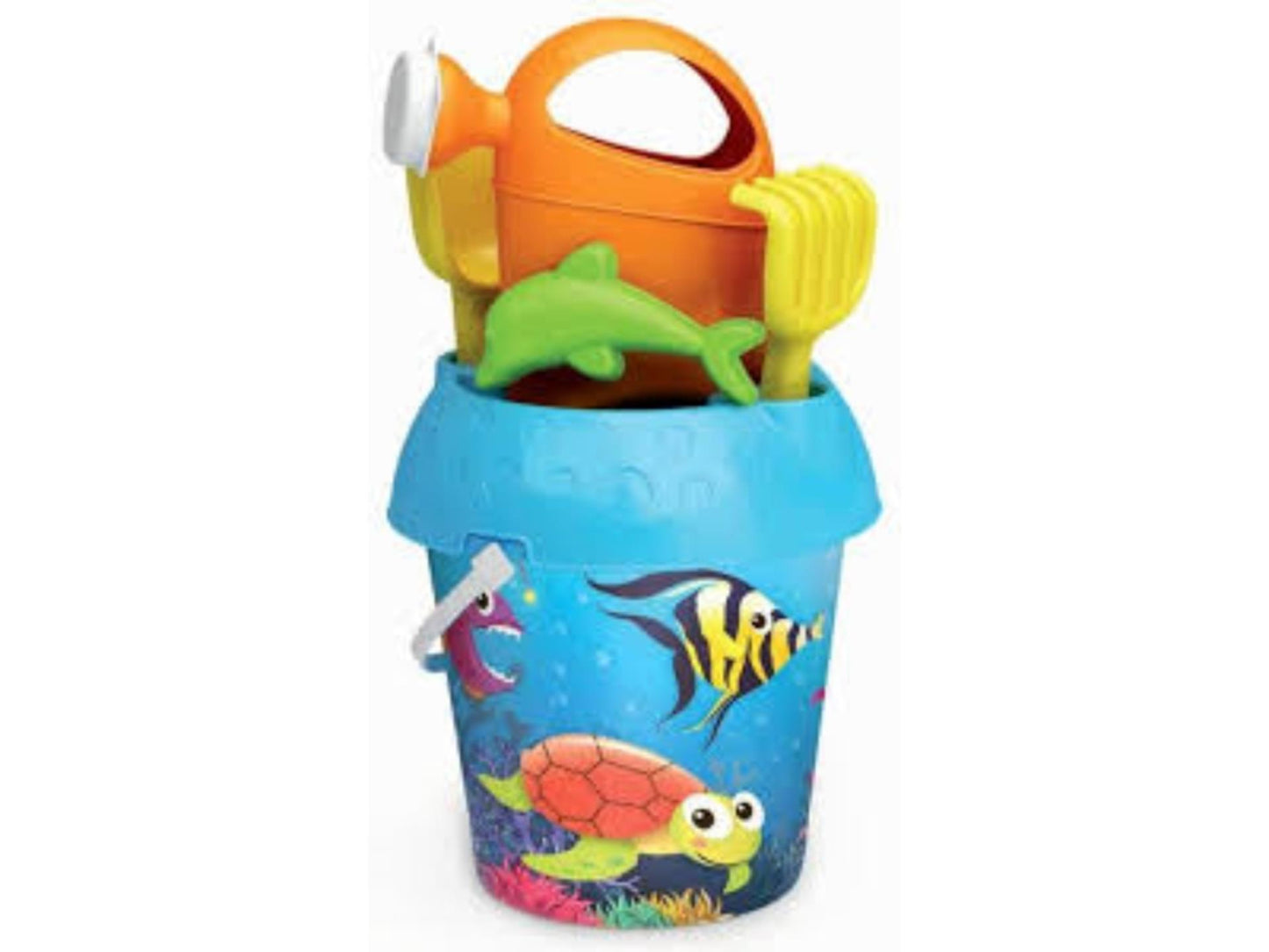 Juego de cubo de pesca Adriático con regadera.