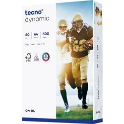 Kopieerpapier tecno 2100011483 a4 80 g m² wit 500 vellen