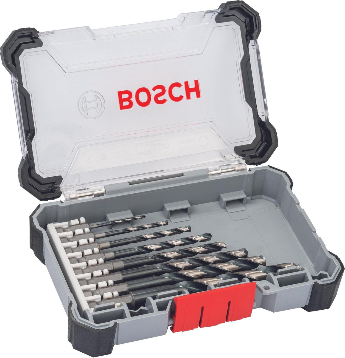 Bosch impatto controllo hss 8-d set (snap-boxx)