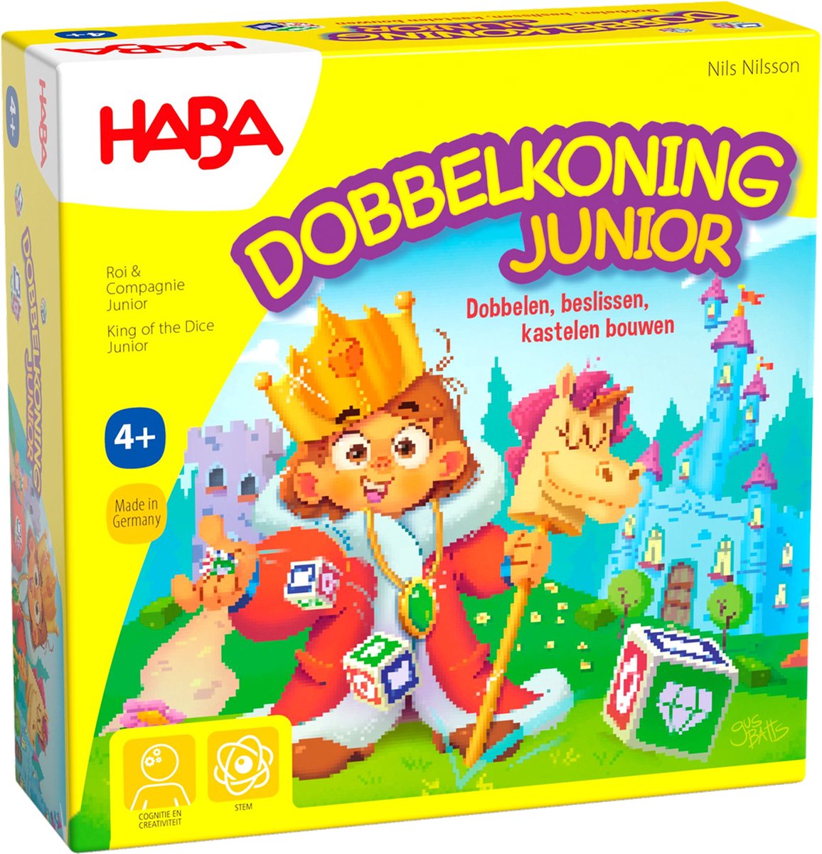 Gioco Haba - Re dei dadi - junior - 4+