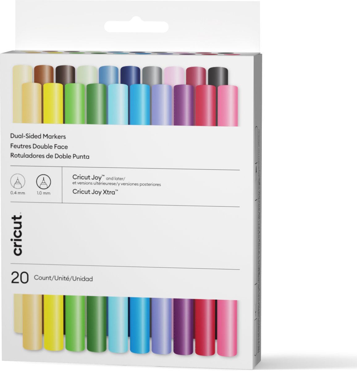 Pennarelli a doppia punta Cricut Joy™ - Ultimate (20 pezzi)