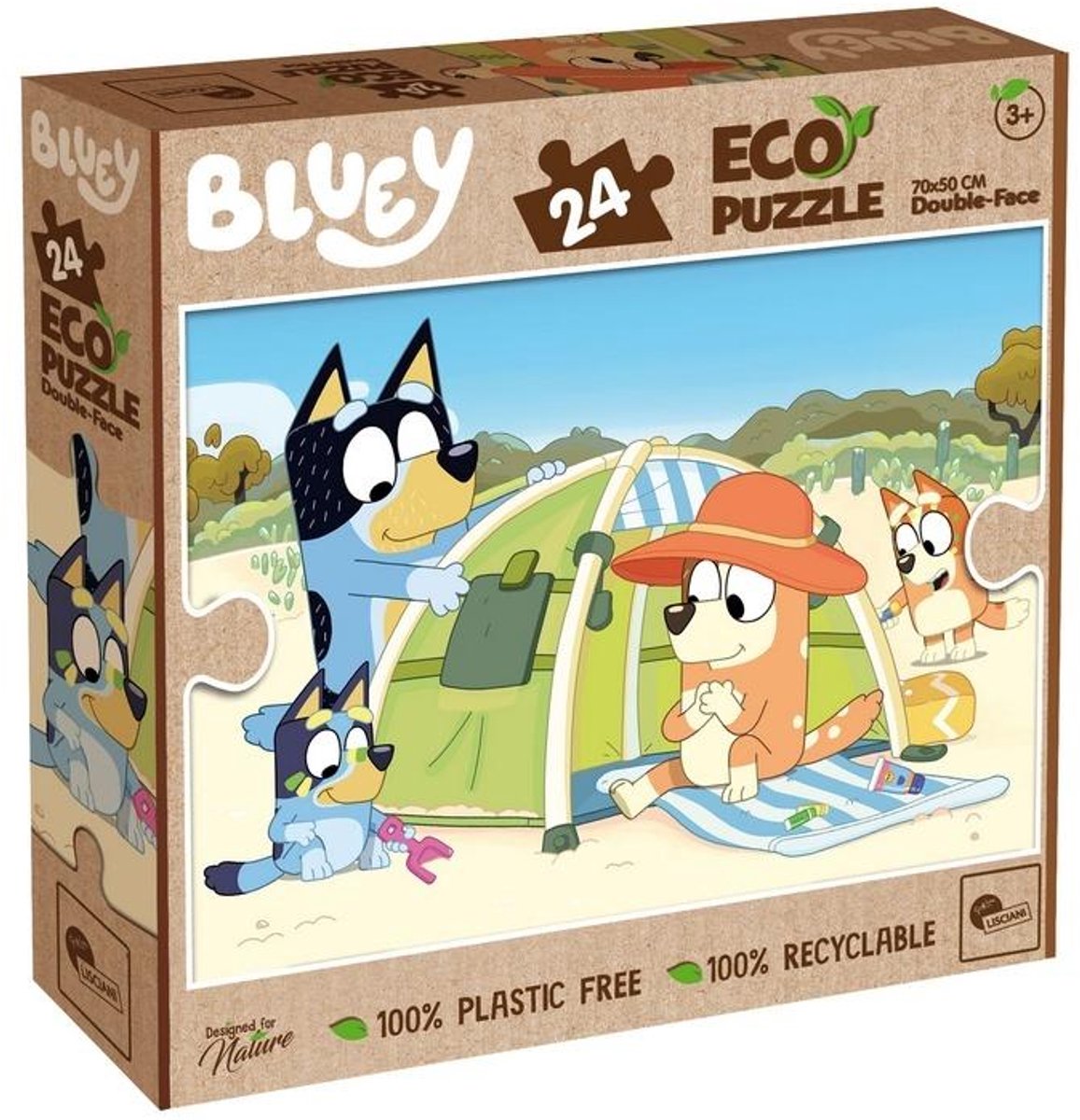 Lisciani bluey eco-puzzle df 24