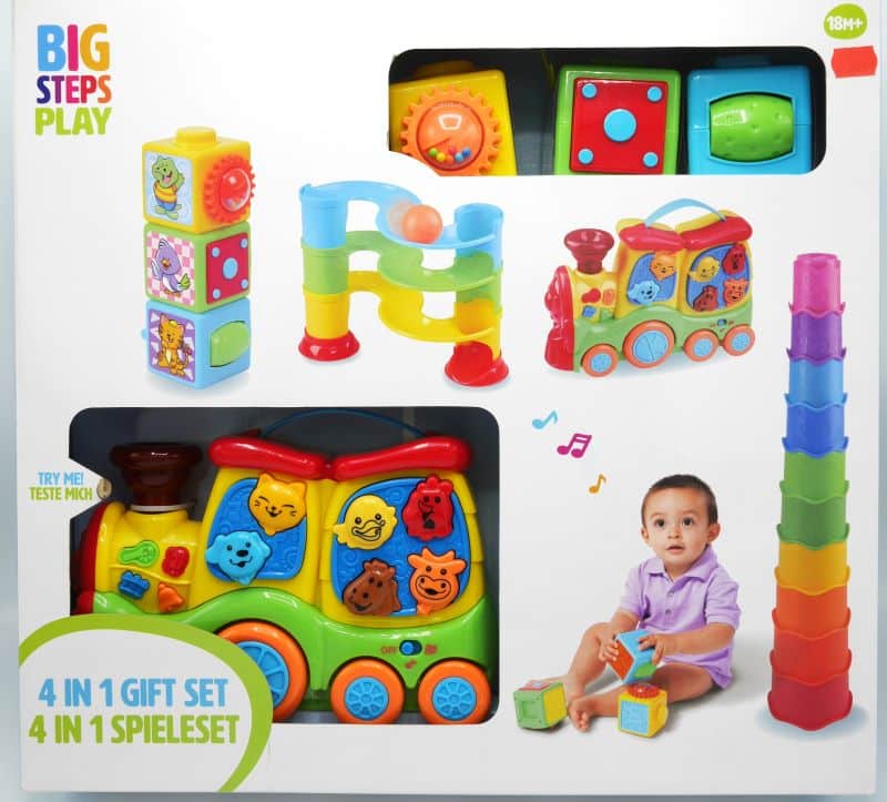 4 in 1 set regalo per i più piccoli