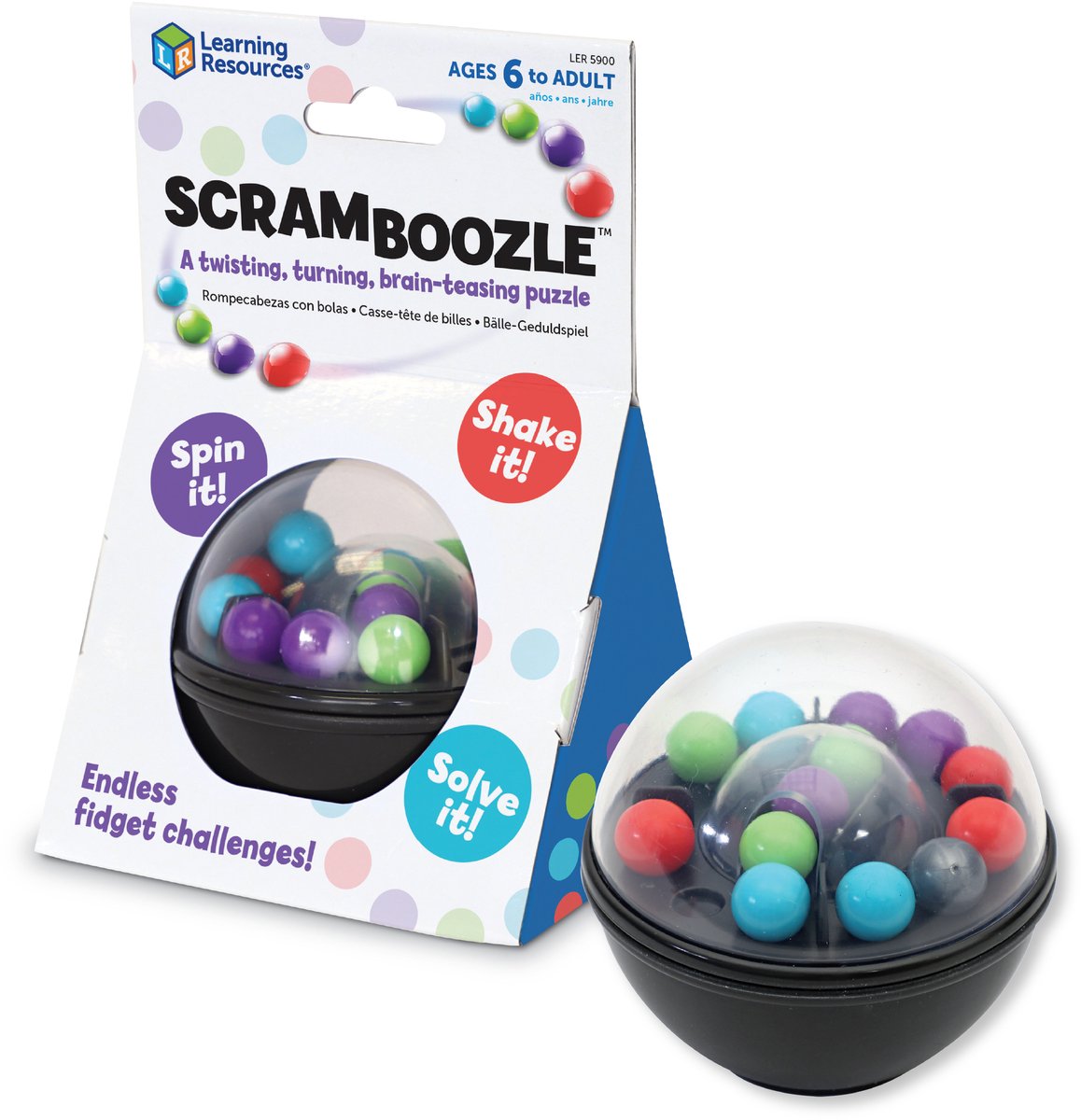 Risorse didattiche scramboozleâ„¢ - palla puzzle (6+) - 3+