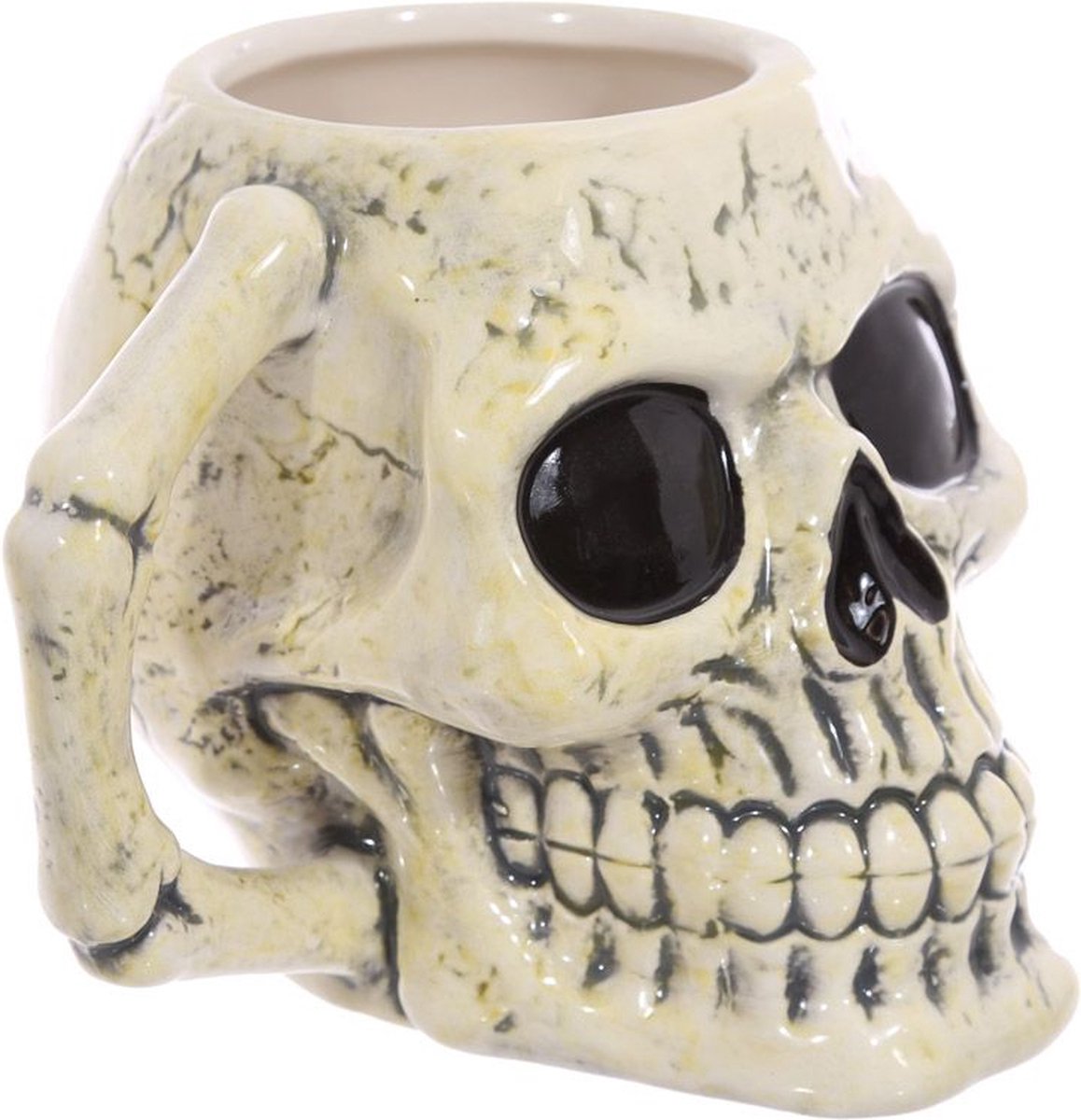 Old Skull Form ha formato tazza in ceramica