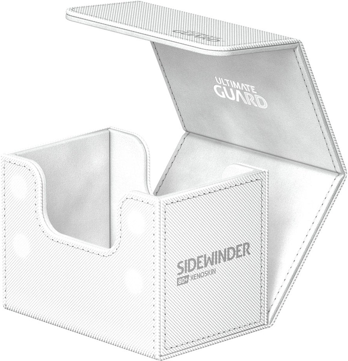 Ultimate guard sidewinder 80+ xenoskin - blanco