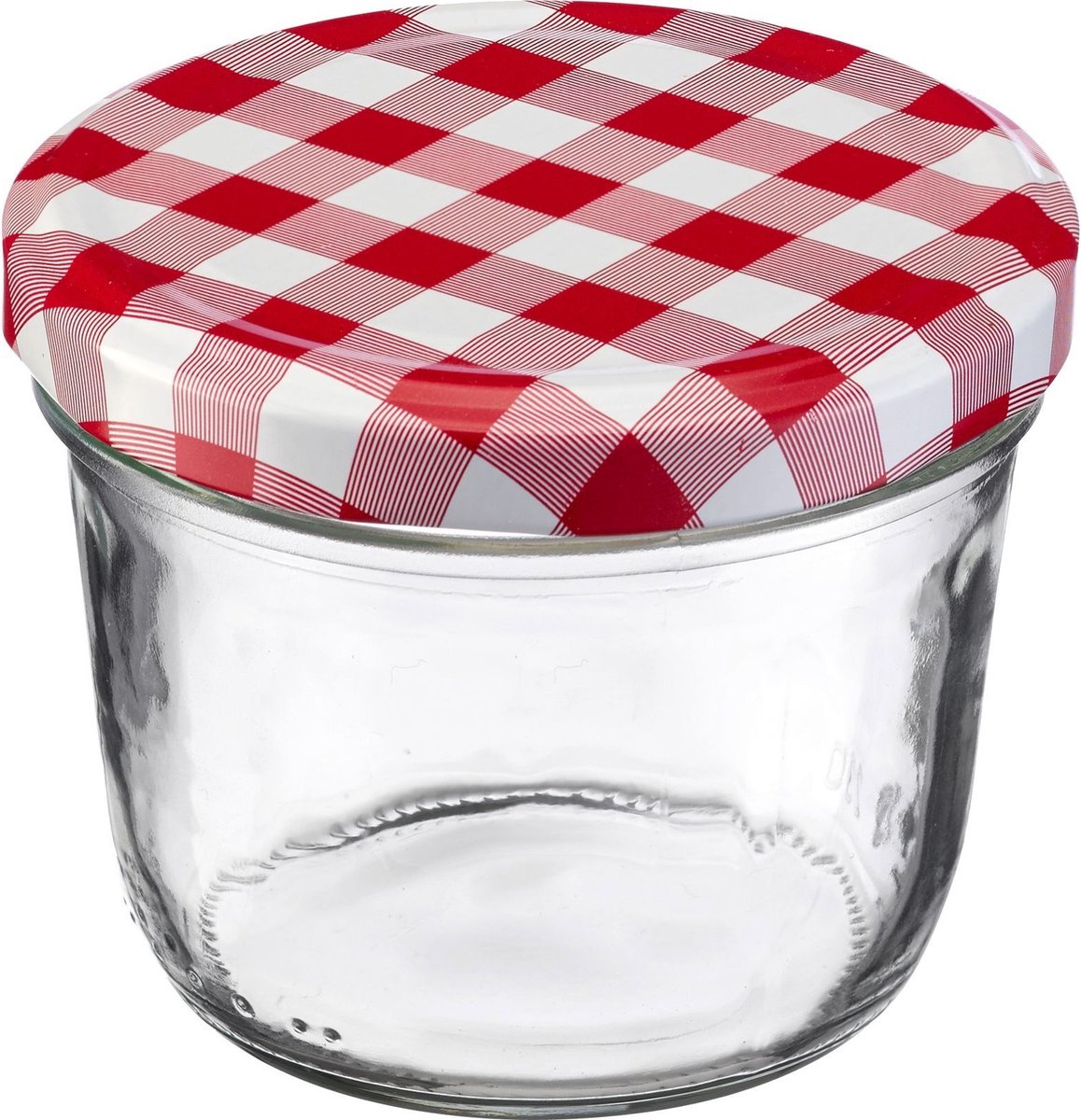 Westmark 6 worstpotten potten met draaideksel, rond, vulvolume: 230 ml, ø 82 mm, glas, 66502270